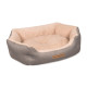 Лежак Pet Fashion Brig для собак, 58х48х20 см кавовий