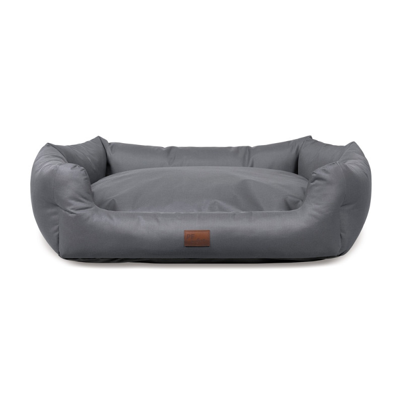 Лежак Pet Fashion Bosphorus 2 для собак, 82х65х18 см, сірий