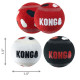 Игрушка KONG для собак Signature Sport Balls -фирменные спорт мячи, 3 шт, S