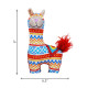 Игрушка KONG для собак Ballistic Vibez Llamas -Баллистик Лама с писк., ассорти S/M