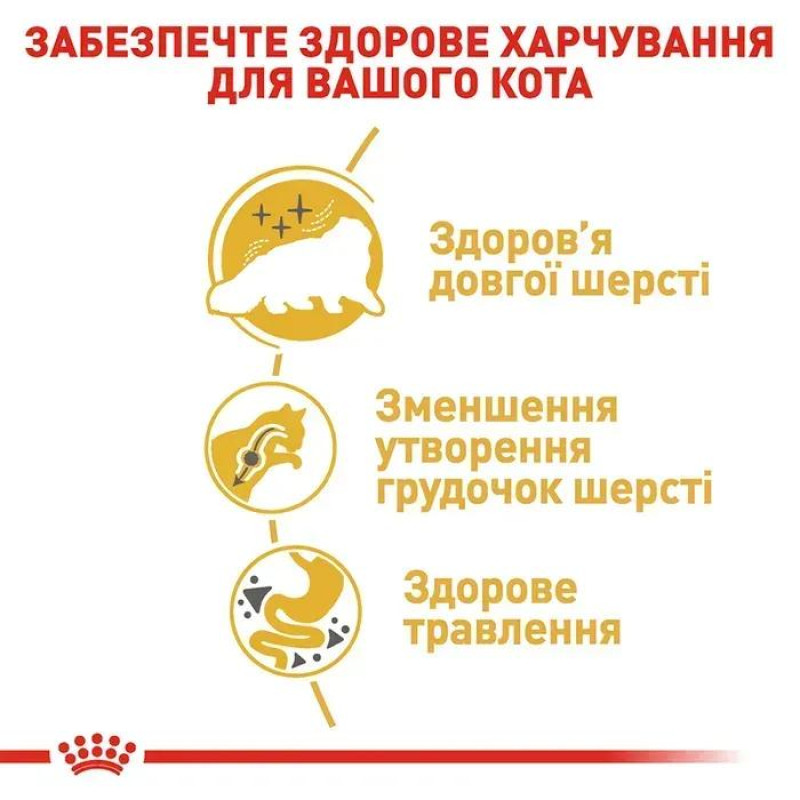 Сухой корм для котов ROYAL CANIN PERSIAN ADULT породы Персидская, 4 кг