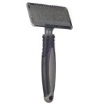 Щітка-пуходерка Flamingo Slicker Brush Comfort для вичысування шерсті собак, М|16,5Х9см (517726)