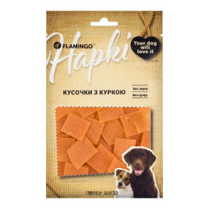 Ласощі Flamingо кусочки з м'ясом курки для собак 75г (611064)