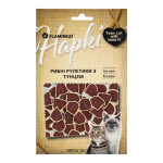 Ласощі Flamingo Фламінго роли з м’ясом тунця для котів 50г (611516)
