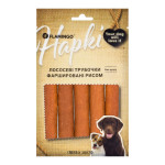Ласощі Flamingo Фламінго лососеві трубочки фаршировані рисом для собак 75г (611464)