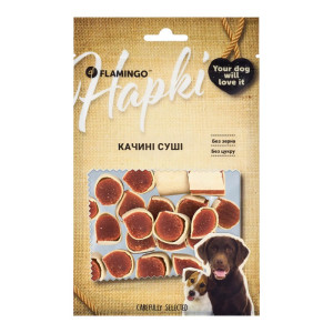 Ласощі Flamingo Фламінго суші з м'ясом качки та тріски для собак 75г (611107)