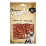 Ласощі Flamingo Фламінго м'які кубики з м’ясом тунця для котів 50г (611517)