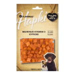 Ласощі Flamingo Фламінго кубики з м'ясом курки для собак 75г (611095)