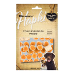 Ласощі Flamingo Фламінго суші з м'ясом курки та тріски для собак 75г (611009)