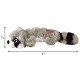 Іграшка м'яка для собак KONG Scrunch Knots Raccoon - Єнот, S/M