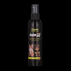 Спрей AnimAll для захисту місць не призначених для туалету для котів і собак, 150 мл