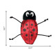 Іграшка для котів KONG Refillables Ladybug Жук-сонечко містить змінний блок із котячою м'ятою
