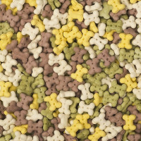 AnimAll Crunch Dog АнімАлл печиво для собак кістка Mix XS, 3 кг