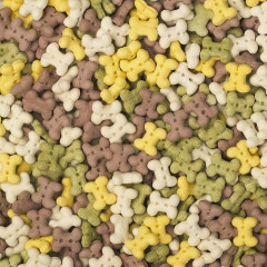 AnimAll Crunch Dog АнімАлл печиво для собак кістка Mix XS, 3 кг