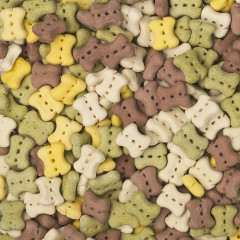 AnimAll Crunch Dog АнімАлл печиво для собак кістка Mix S, 3 кг