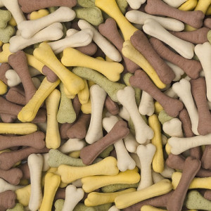 AnimAll Crunch Dog АнімАлл печиво для собак кістка Mix M, 3 кг