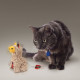 Іграшка для котів KONG Softies Buzzy Lama Софтис Баззи Лама, механічна із дзижчінням