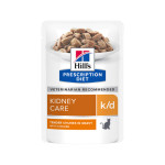 Вологий корм (пауч) для котів Hill's PRESCRIPTION DIET k/d для підтримання функції та здоров’я нирок з куркою , 85 г