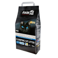 Бентонітовий наповнювач AnimAll дрібна фракція, для котів, 5 кг