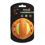 AnimAll GrizZzly АнімАлл Грізлі Іграшка для собак тенісний м'яч S, 9,2 см, жовто-помаранчевий