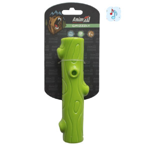 AnimAll GrizZzly АнімАлл Грізлі Іграшка для собак хрустка паличка, 16х3,5х3,5 см, зелена