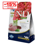 Сухий беззерновий корм Farmina N&D QUINOA DIGESTION LAMB & FENNEL для котів з порушенням травлення. Ягня, кіноа, фенхель та мята. 300г