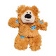 Іграшка для котів KONG Softies Patchwork Bear Софтис Ведмедик лоскутний, кольорив асортиметі
