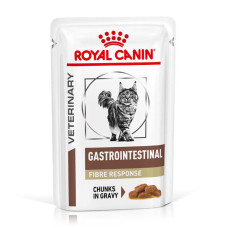 Влажный корм (в соусе) для котов ROYAL CANIN GASTROINTESTINAL FIBRE RESPONSE для поддержания ЖКТ с повышенным содержанием клетчатки, 85 г