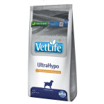 Сухий лікувальний корм для собак Farmina Vet Life Ultrahypo дієтичне харчування для зменшення непереносимості інгредієнтів та поживних речовин, 12 кг
