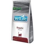 Фарміна кет сухий Vet Life Hepatic дієтичне харчування при хронічній печінковій недостатності, 2 кг