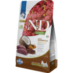 Фарміна дог сухий N&D QUINOA DOG SKIN & COAT. VENISON & COCONUT ADULT MINI з олениною та кокосом 800g 39927