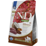 Фарміна дог сухий N&D QUINOA DOG SKIN & COAT, VENISON & COCONUT ADULT MEDIUM MAXI з олениною та кокосом 2.5 kg 41975
