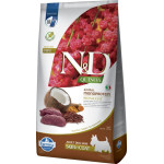 Фарміна дог сухий N&D QUINOA SKIN & COAT VENISON ADULT MINI з олениною 7 кг 44259