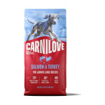 Корм сухой Carnilove Active Salmon & Turkey Junior Large Breed для молодых собак крупных пород лосось и индейка 12 кг