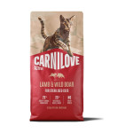 Корм сухой Carnilove Active Lamb & Wild Boar Sterilised для стерилизованных кошек ягненок и дикий кабан 6 кг