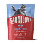 Корм сухой Carnilove Active Salmon & Turkey Large Breed для кошек крупных пород лосось и индейка 400 г