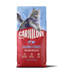 Корм сухой Carnilove Active Salmon & Turkey Large Breed для кошек крупных пород лосось и индейка 6 кг