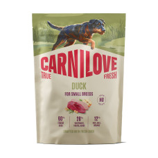 Корм сухой Carnilove True Fresh Duck Small Breed для собак мелких пород утка 1,5 кг