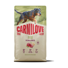 Корм сухой Carnilove True Fresh Duck Small Breed для собак мелких пород утка 4 кг