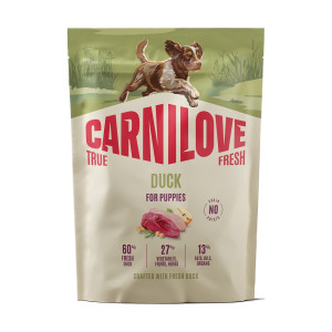 Корм сухой Carnilove True Fresh Puppy для щенков утка 1,5 кг