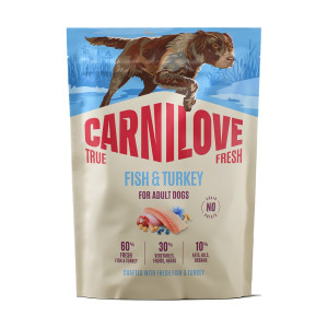 Корм сухой Carnilove True Fresh Fish & Turkey для собак рыба и индейка 1,5 кг
