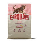 Корм сухой Carnilove True Fresh Turkey Sterilised для стерилизованных кошек индейка 2 кг