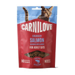 Лакомства Carnilove Crunchy Snack Salmon with Catnip для кошек хрустящие лосось и кошачья мята 50 г