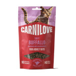 Лакомства Carnilove Soft Snack Buffalo with Blueberries для кошек мягкие буйвол и голубика 50 г