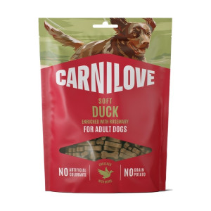 Лакомства Carnilove Soft Snack Duck with Rosemary для собак мягкие утка и розмарин 200 г