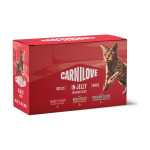 Корм влажный Carnilove Jelly Multipack для кошек в желе в ассортименте 12?85 г