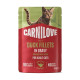 Корм вологий Carnilove Gravy Duck with Catnip для котів качка і котяча м'ята в соусі 85 г