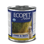 Вологий корм Farmina Ecopet Natural Dog Lamb&Rice для собак, з ягням, 300 г