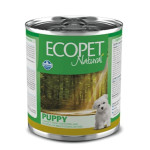 Вологий корм Farmina Ecopet Natural Puppy для собак, з куркою, 300 г