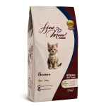 Повнораціонний корм для кошенят Хау Мяу How Meow Adult Kitten з куркою 2кг